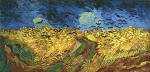 Wheat Field with Crows