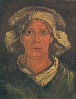 Head of a Peasant Woman with White Cap